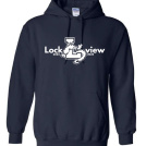 Navy Blue Hoodie with 2025 - 2026 Lockview